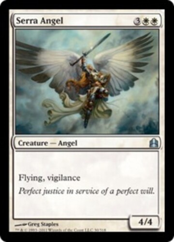 Serra Angel x4 - Commander - NM-Mint, English - Commander