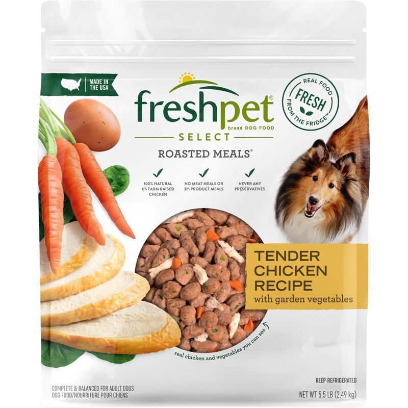 Freshpet Select Roasted Meals Tender Chicken and Vegetable Wet Dog Food - 5.5lbs