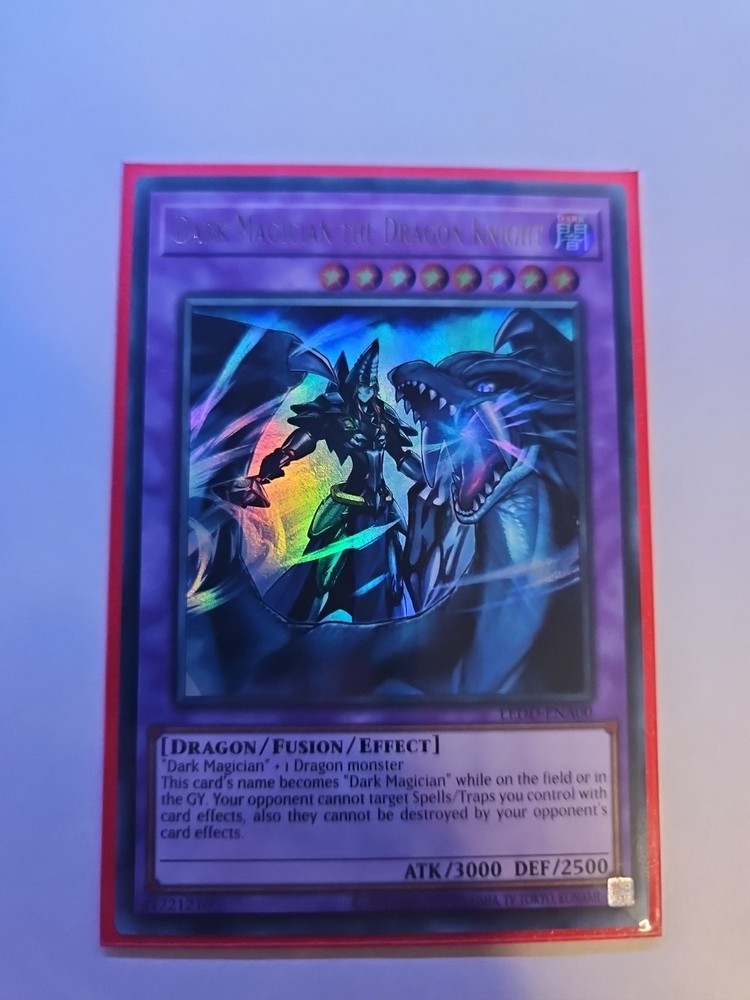 Dark Magician the Dragon Knight LEDD-ENA00 1st Ed Legendary Dragon Decks Ultra Rare