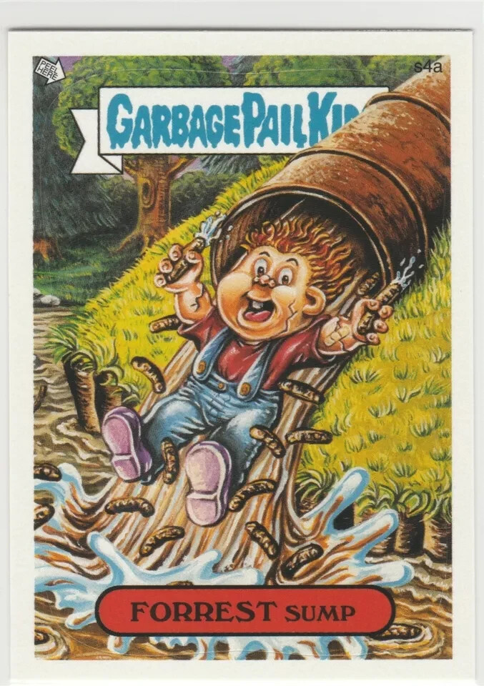 Scratch 'n Stink Garbage Pail Kids GPK 2005 Series 4 Forrest Sump #S4A