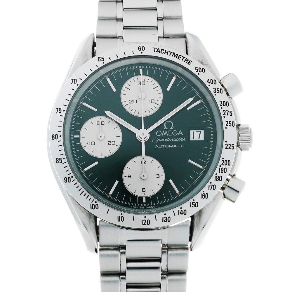 Omega Speedmaster 3511.70 Automatic Green Dial Men's Watch 756052