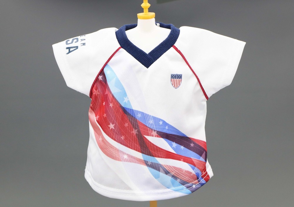 American Girl Jersey T-shirt for 18'' doll Team USA Soccer Olympic Outfit