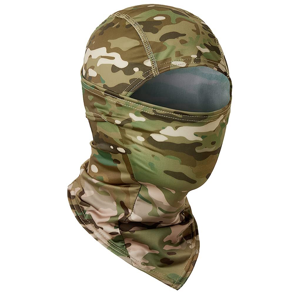 Camo Balaclava Face Shiesty Ski Mask,UV Protection Ice Silk Neck Gaiter Sun H...