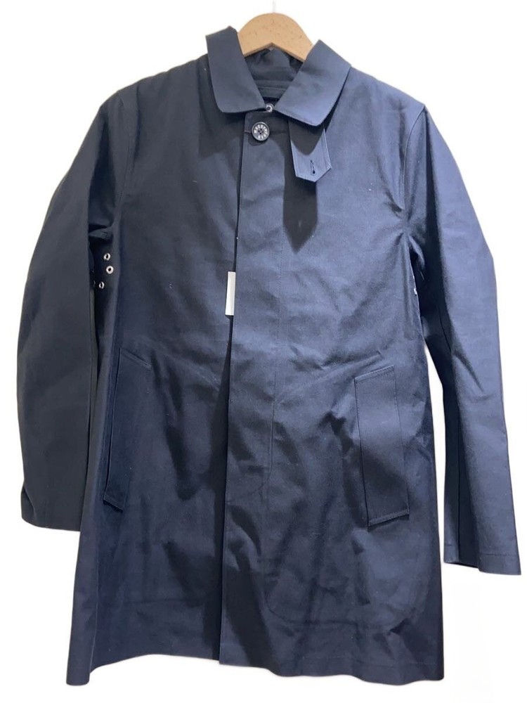 Mackintosh Dunoon Gts/With Liner/ Steel Collar Coat/36/Cotton/Blk 3402