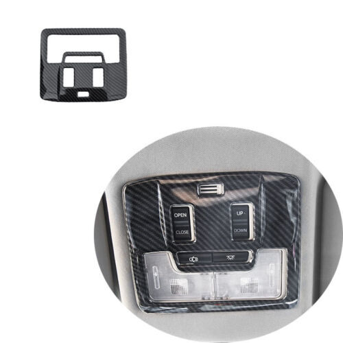 Carbon Fiber ABS Inner Reading Light Cover Trim for Toyota RAV4 2013-2018