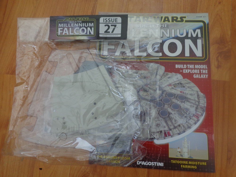 1/1 SCALE DEAGOSTINI BUILD THE MILLENNIUM FALCON STAR WARS ISSUE 27 INC PARTS