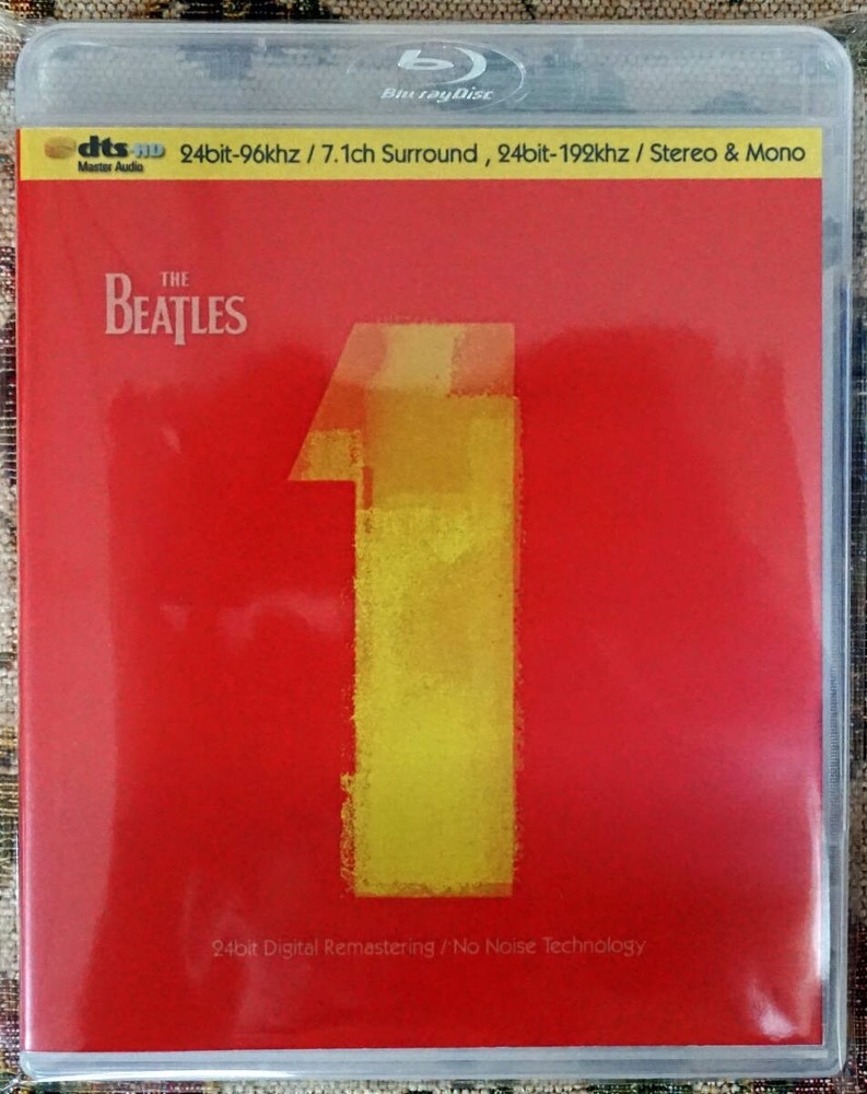 The Beatles 1 Remastered DTS-HD Master Audio Blu-ray New