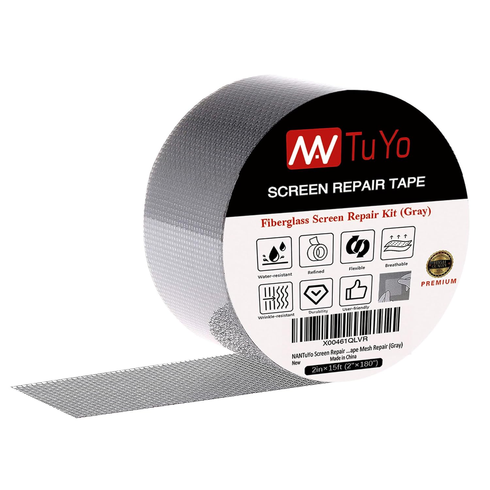 Screen Repair Tape Window Screen Repair Kit 3-Layer Strong Adhesive 2