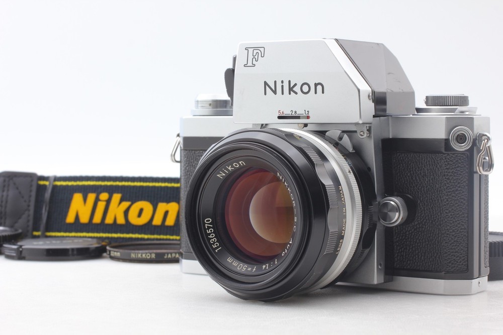 ⏯️Meter Works![Exc+5] Nikon F Photomic FTN Film Camera 50mm F1.4 Lens From JAPAN