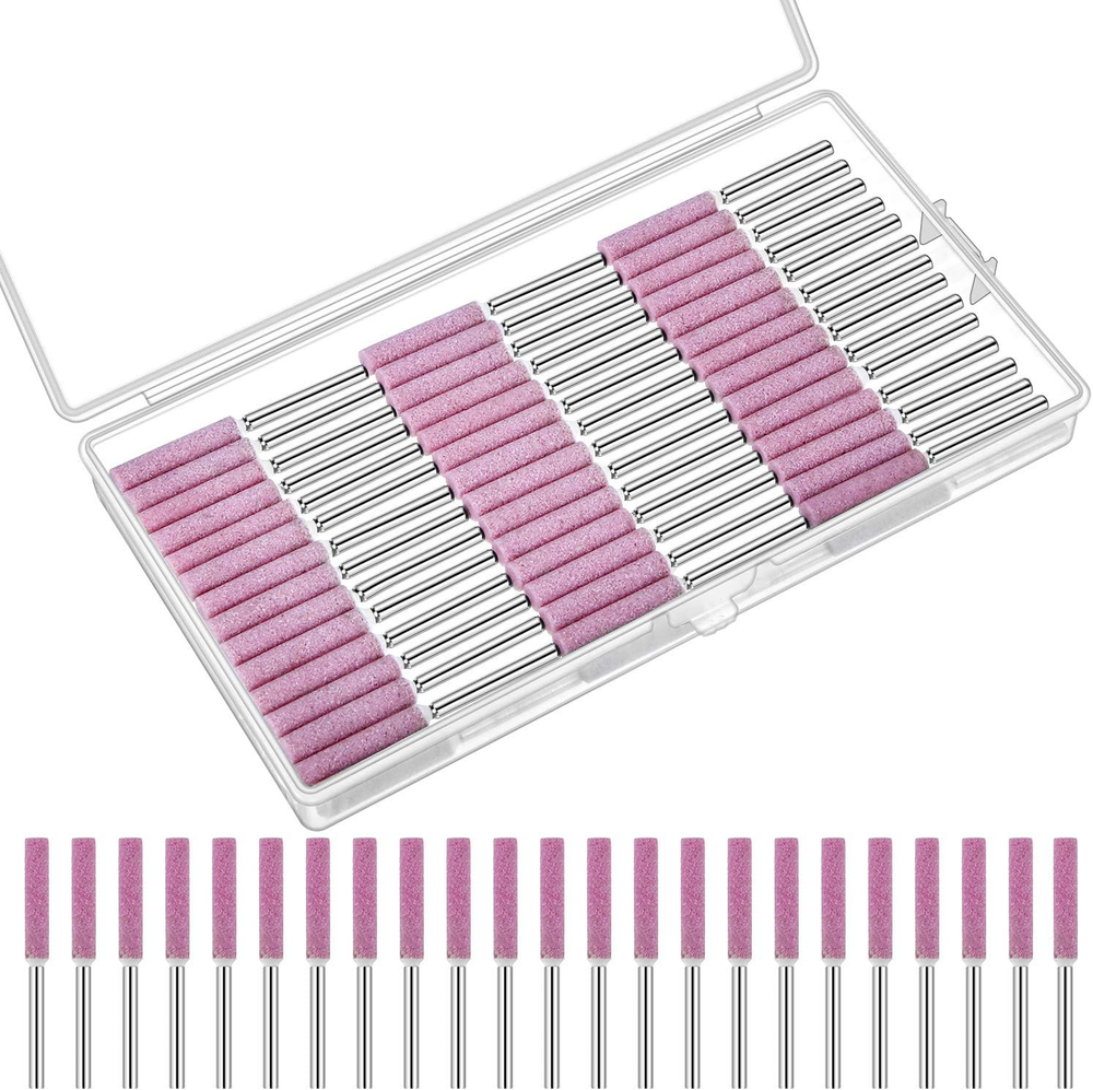 50-Piece Chainsaw Sharpener Bit Set with Case for Precision Sharpening and Maintenance
