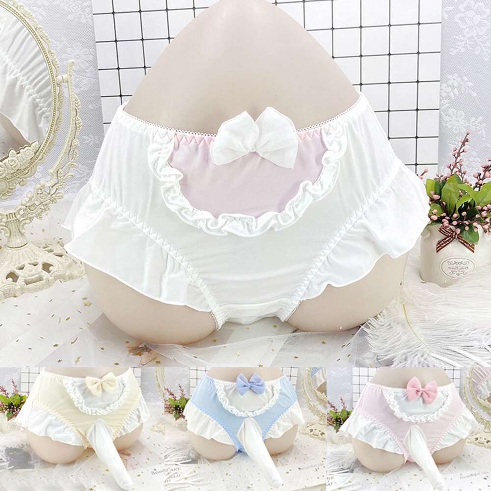 ·Men Ladies Sissy Gay Cute Pouch Thongs G-String Underwear Underpants Panties·