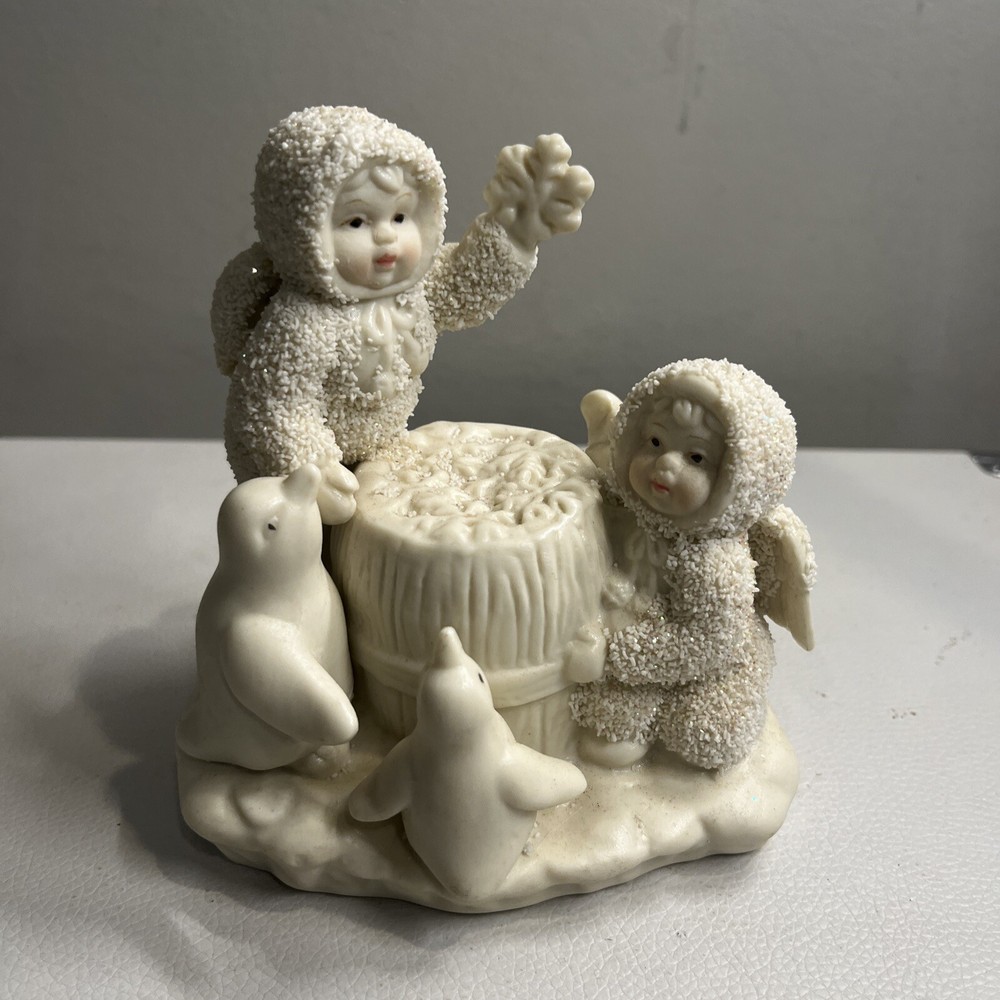 Timeless Treasures - Polar Pals - Collectible Porcelain Angel Figurine