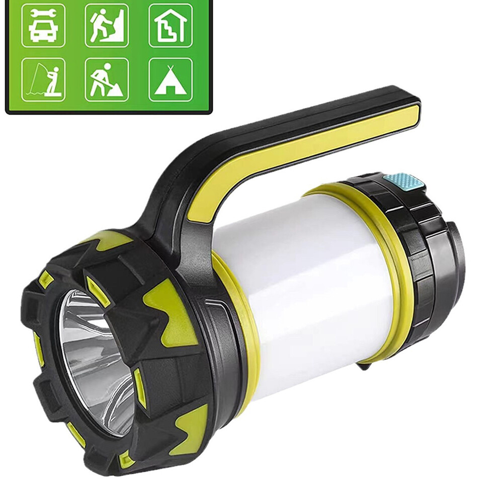 Super Bright Camping Lantern Flashlight 6 Light Modes Rechargeable  Waterproof
