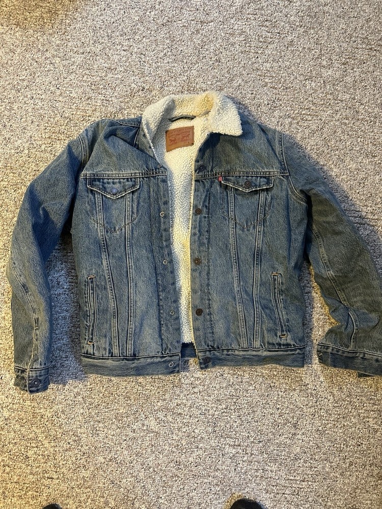Levi Denim Jacket Size L