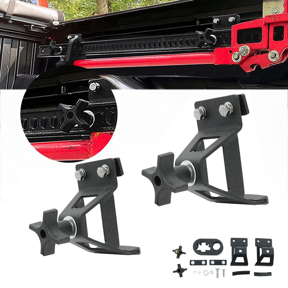Bed Rail Accessories High Lift Jack Mount Bracket for 2016-2023 Tacoma Tundra
