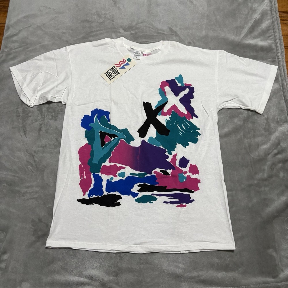 Vtg Hanes Her Way Short Sleeve Graphic T-shirt Single Stitch USA Women's Sz XL