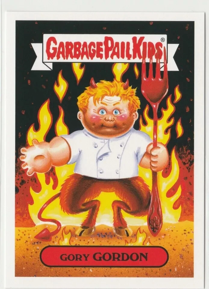 Gory Gordon Garbage Pail Kids GPK 2016 Prime Slime Trashy TV Series Card #6b
