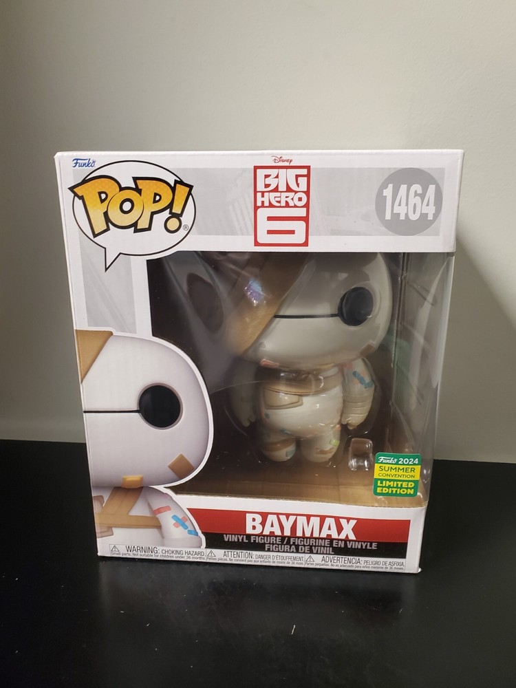 2024 Summer Con Exclusive Funko Pop Baymax 6in Big Hero 6 #1464