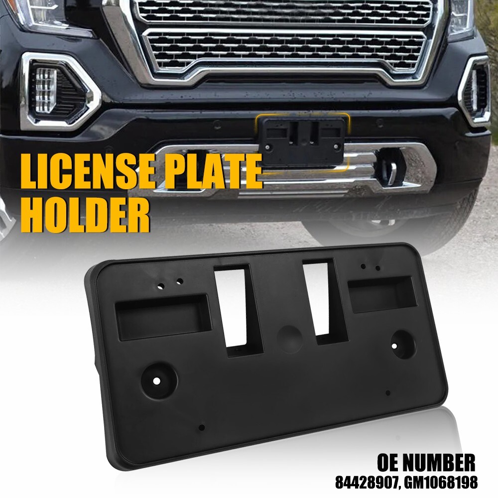 License Plate Bracket Front For GMC 2019-21 Sierra 1500 22 Sierra 1500 Limited M