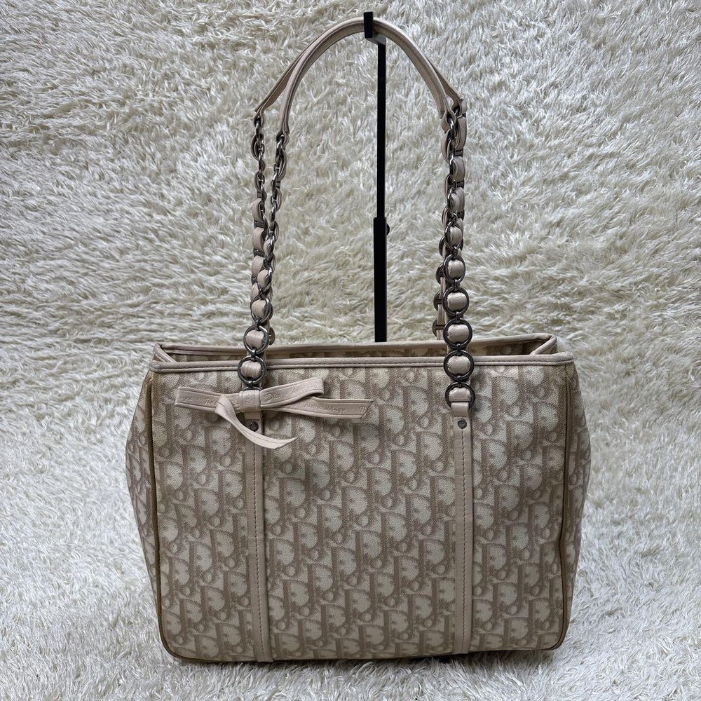 Christian Dior Trotter Romantic Tote Luxury Designer Handbag