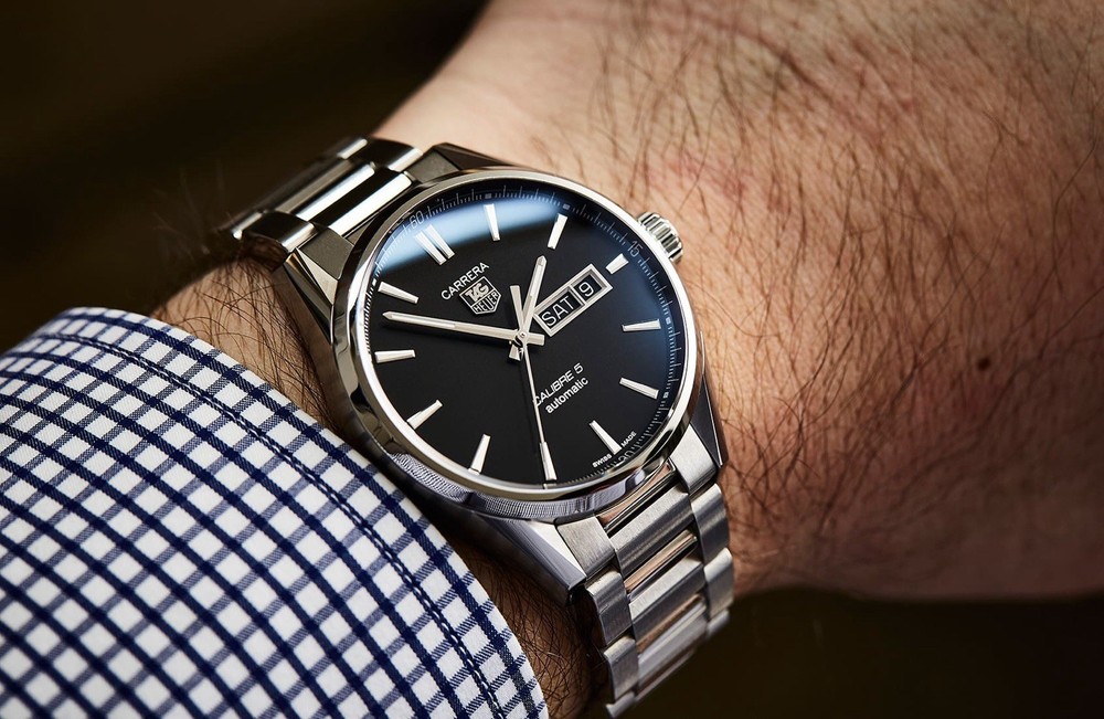 TAG Heuer Carrera 22mm 24mm Solid Silver Steel Strap Bracelet Band