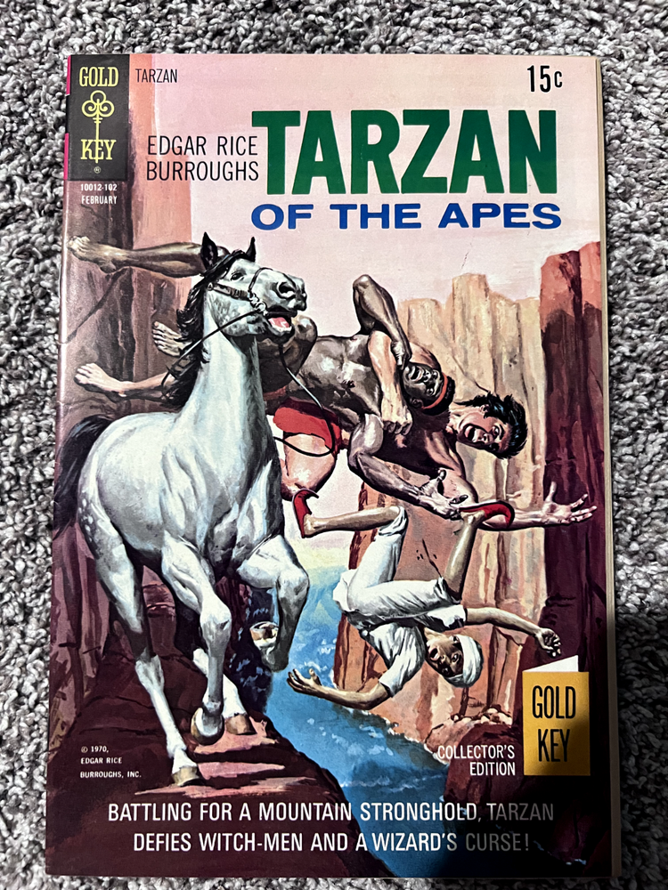 Tarzan #198 FILE F/VF Battle For a Mountain Stronghold