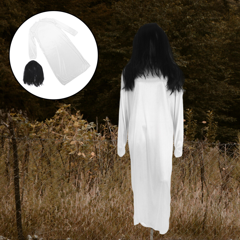 Halloween Costumes Ghost Cosplay White Clothes Vampire Bride