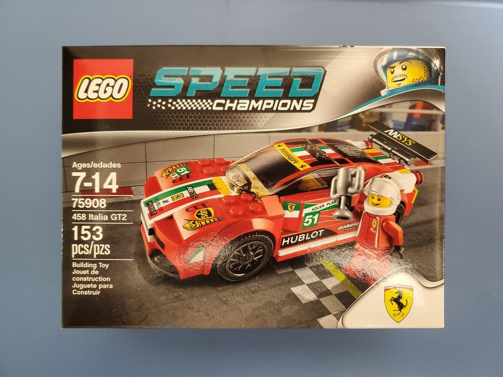 LEGO 75908 - 458 Italia GT2 (SPEED CHAMPIONS)