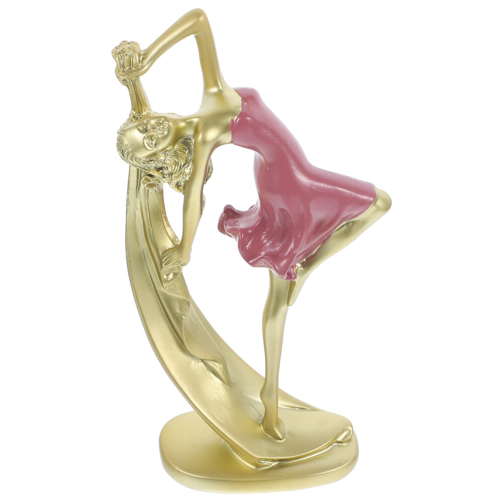 Adorable Dancing Girl Sculpture for Table Decoration