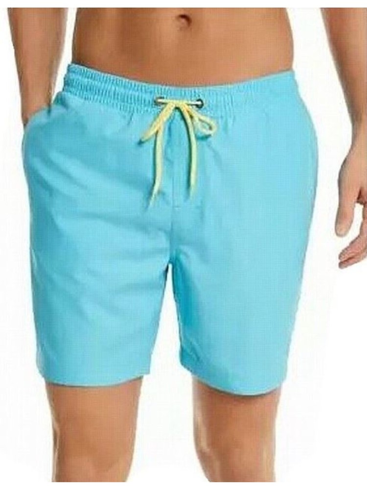 CLUBROOM Mens Aqua Drawstring, Classic Fit Athletic Shorts XXL