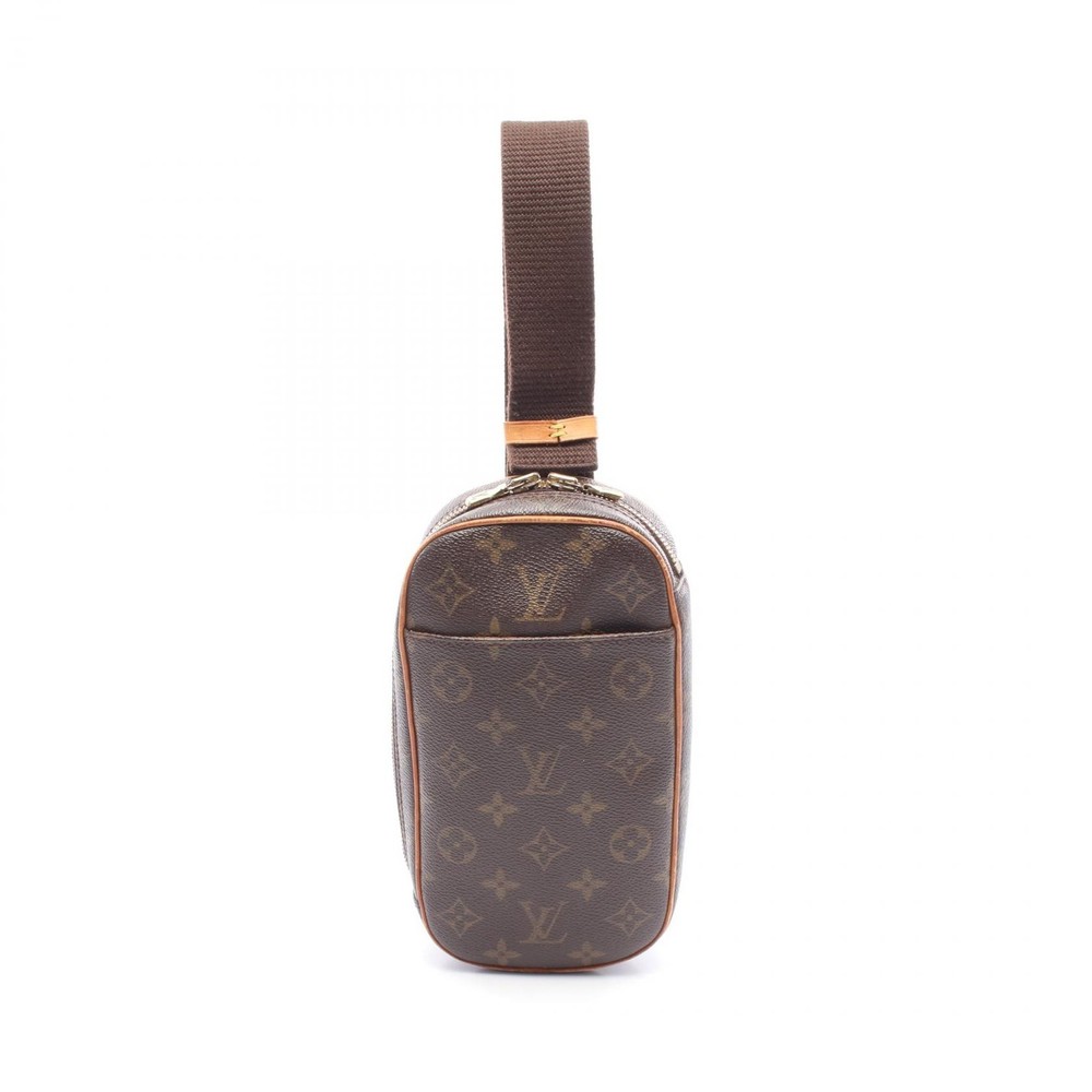 Louis Vuitton Monogram Pochette Gange Crossbody Waist Bag M51870 Unisex Pre-Owned