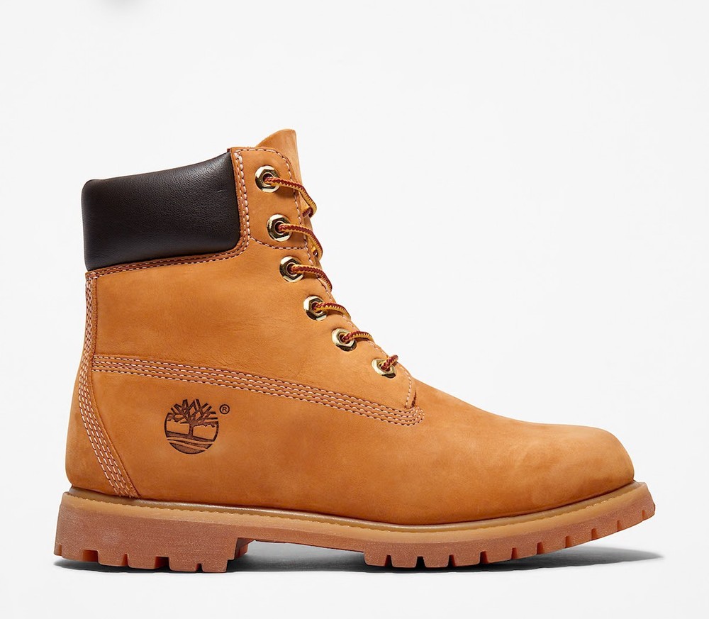 Women's Size 6 Tan Timberland Boots Waterproof Hiker Style