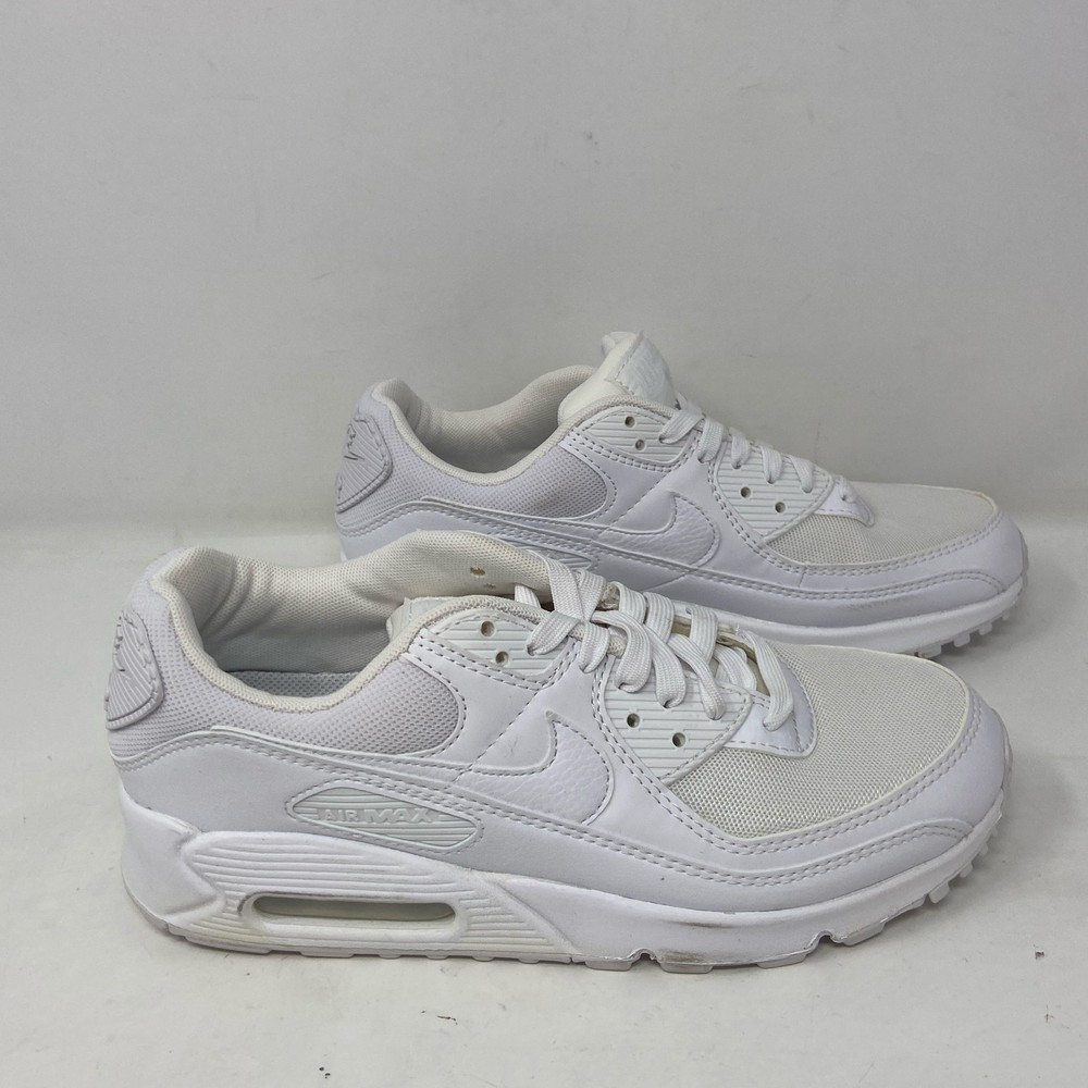 Nike Air Max 90 Triple White DH8010-100 Women’s Shoes Size 8.5