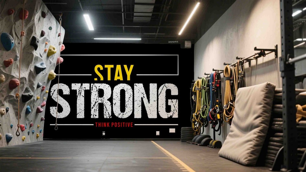 3D Gym Fitness Theme Illustration Wall Murals Wallpaper Murals Wall Sticker 10