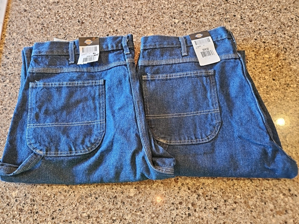 Dickies Industrial Carpenter Jeans lot of 2 Men's 38x30 #LU200