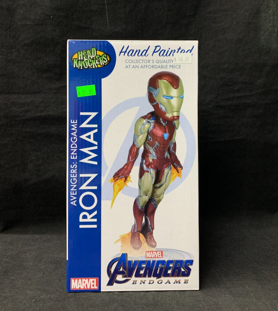 NECA Marvel Head Knockers - Hand Painted Avengers: Endgame Iron Man