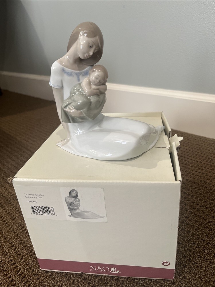 Lladro Light Of My Days Figurine in Mint Condition With Original Box