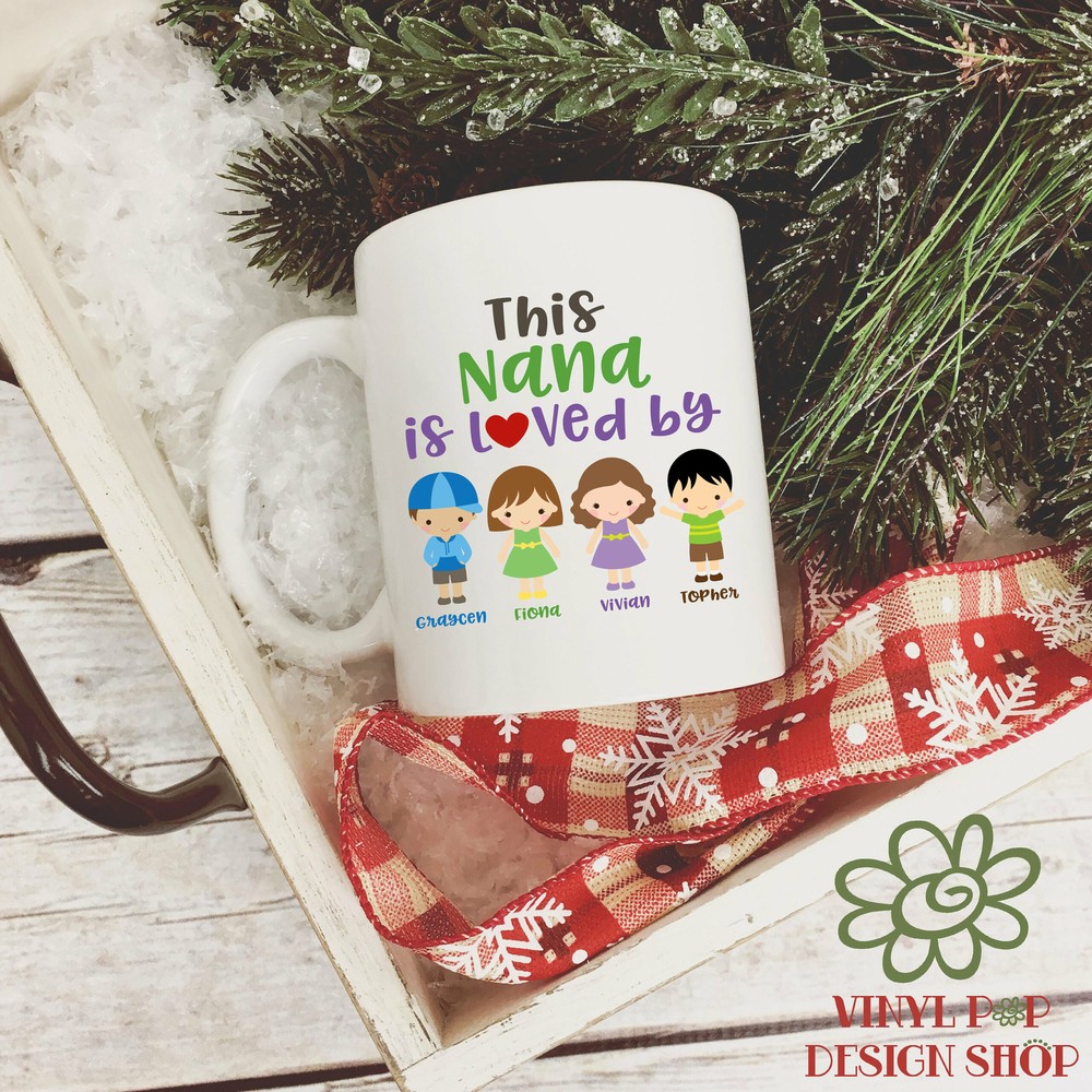 Nana Coffee Mug Mother's Day Mug Nana Coffee Mug Grandma Loves Her Grandkid