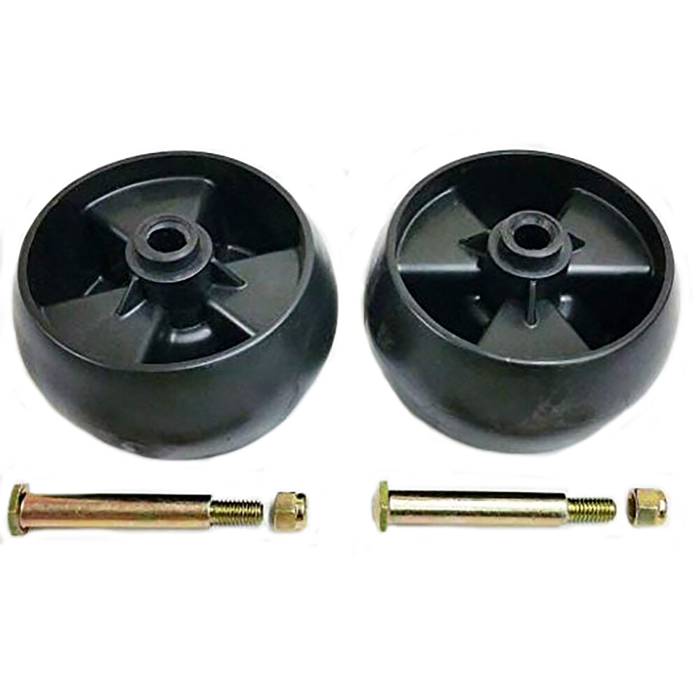 734-04155 Deck Wheel and Bolt & Lock Nut Set Fits MTD