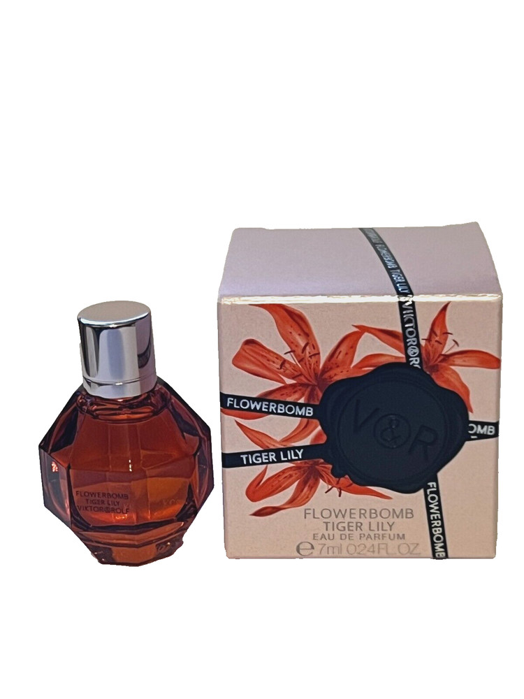 FLOWERBOMB TIGER LILY By VIKTOR & ROLF 0.24oz / 7ml EDP MINI NEW IN BOX