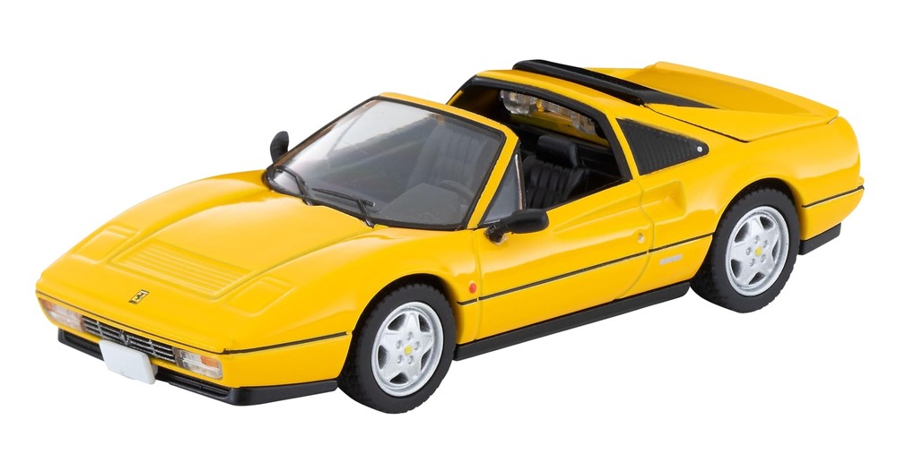 Tomica Limited Vintage Neo LV-N Ferrari 328 GTS Yellow Diecast Model