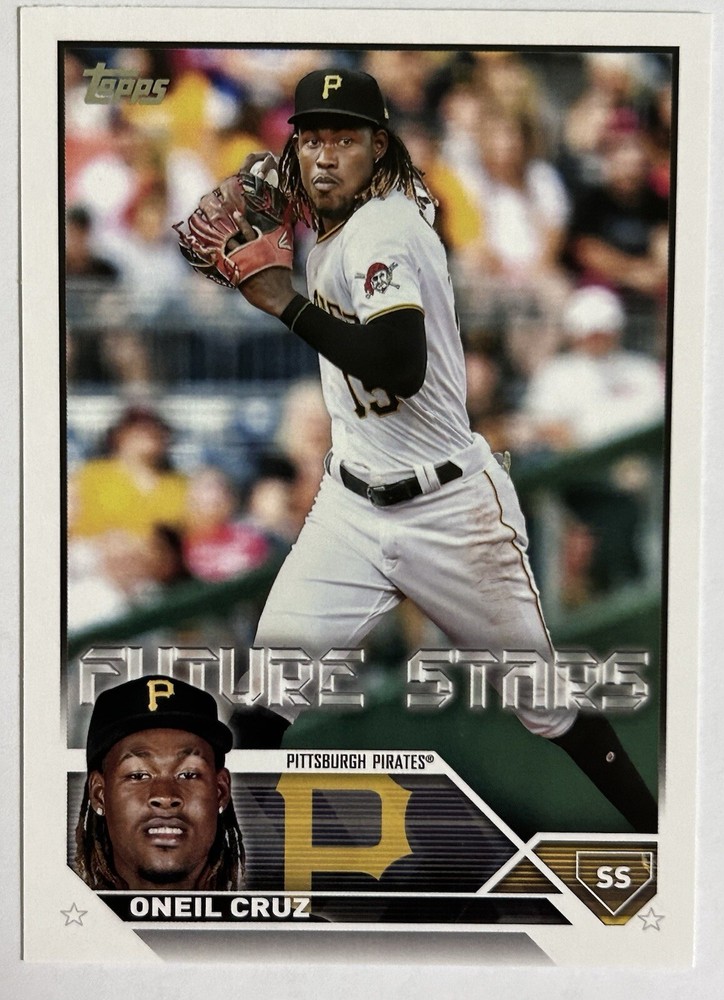 2023 Topps Series 1 Future Stars Oneil Cruz Rookie Card #285