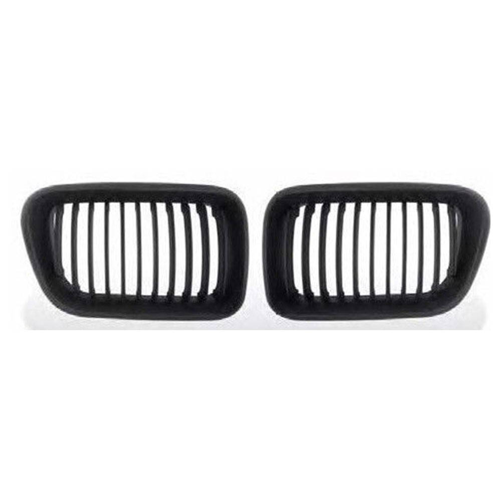 Fits 1997-1998 BMW 3-Series E36 LCI 318i M3 Front Grille Grill 1SET Matte Black