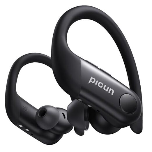 A5 Active Noise Cancelling Earbuds,120hrs Playback,IPX5 Black