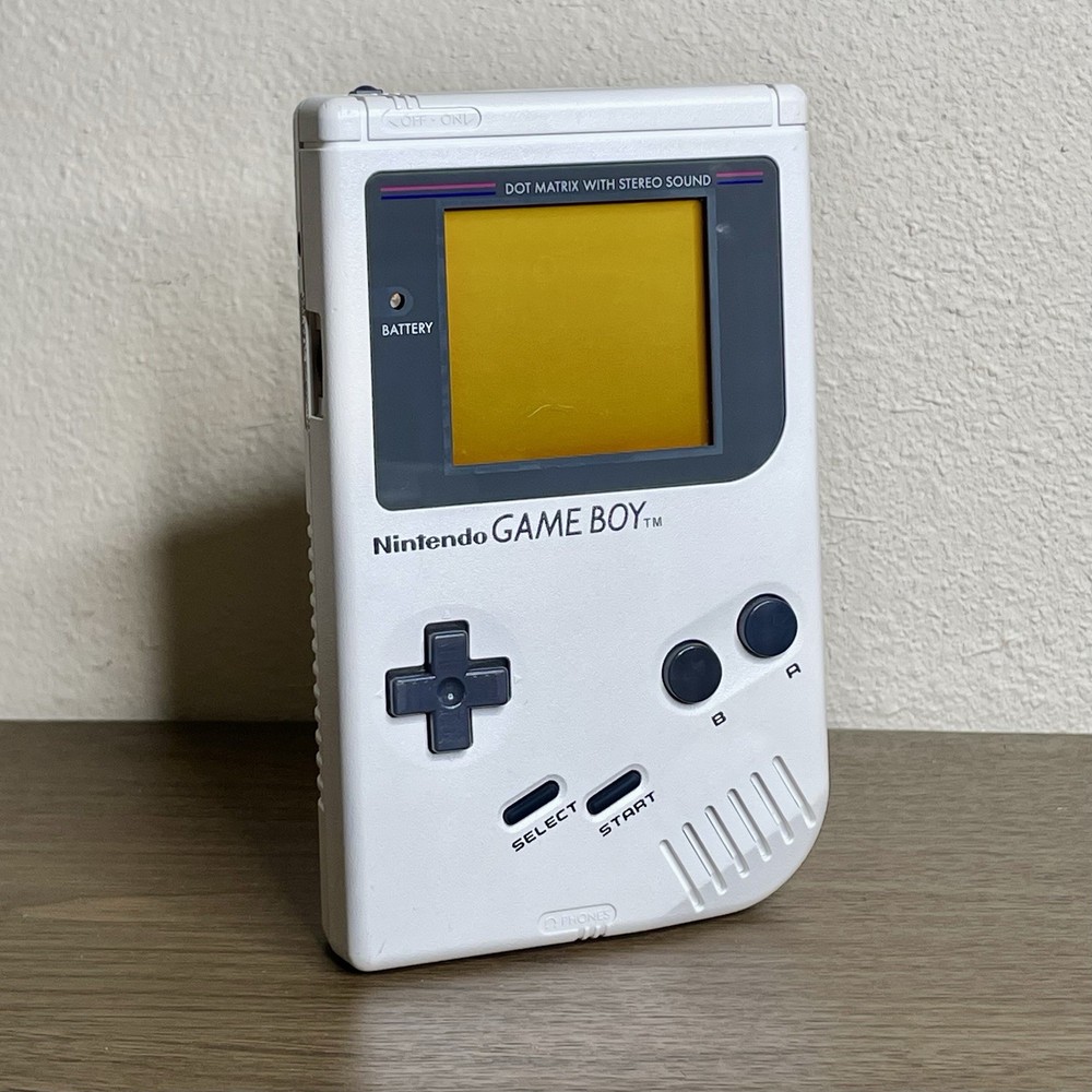 Nintendo GameBoy Original DMG-01 Console Play it Loud White PIL OEM Rare