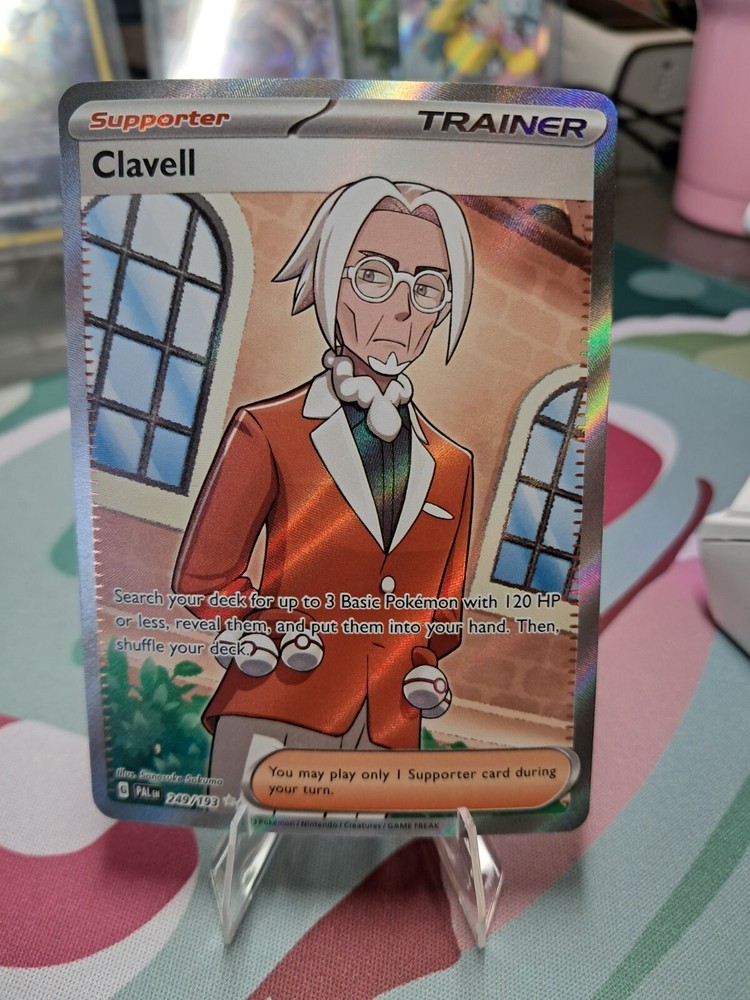 Pokemon TCG SV02: Paldea Evolved Clavell #249/193 Ultra Rare NM/MINT!