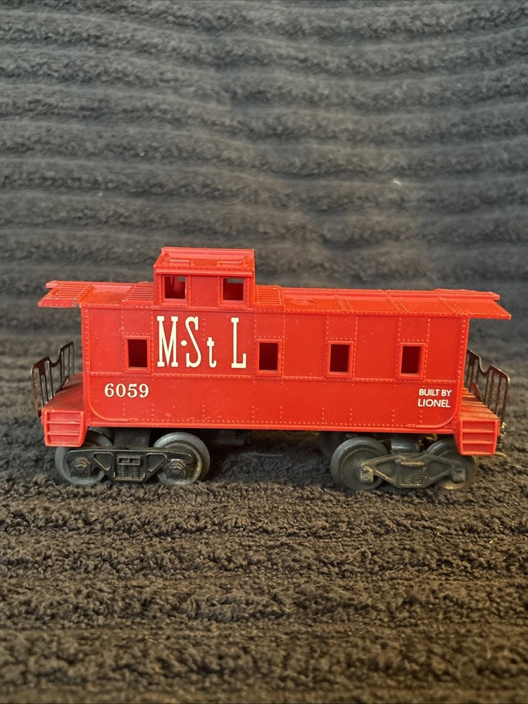 Lionel 6059 M-St L O27 Gauge Caboose Minneapolis & St. Louis
