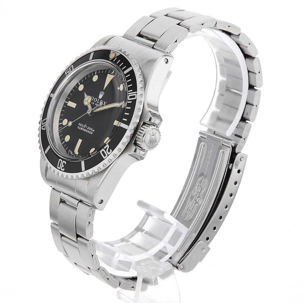 ROLEX SUBMARINER 5513 BLACK FEET FIRST ALL TRITIUM #35 960229