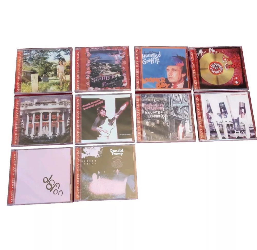 Ariel Pink 10 CD Set MAKE ARIEL GAY AGAIN MAGA Donald Trump Music Brand New