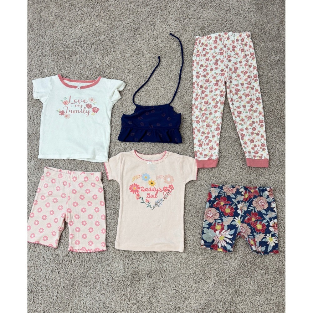 Toddler Girls Clothing Bundle Chickpea Pajamas Limited Too First Impressions2,3T